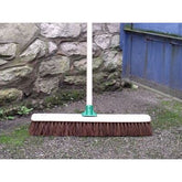 24" (60cm) Stiff Bassine Warehouse Platform Broom, Large Stiff Brush